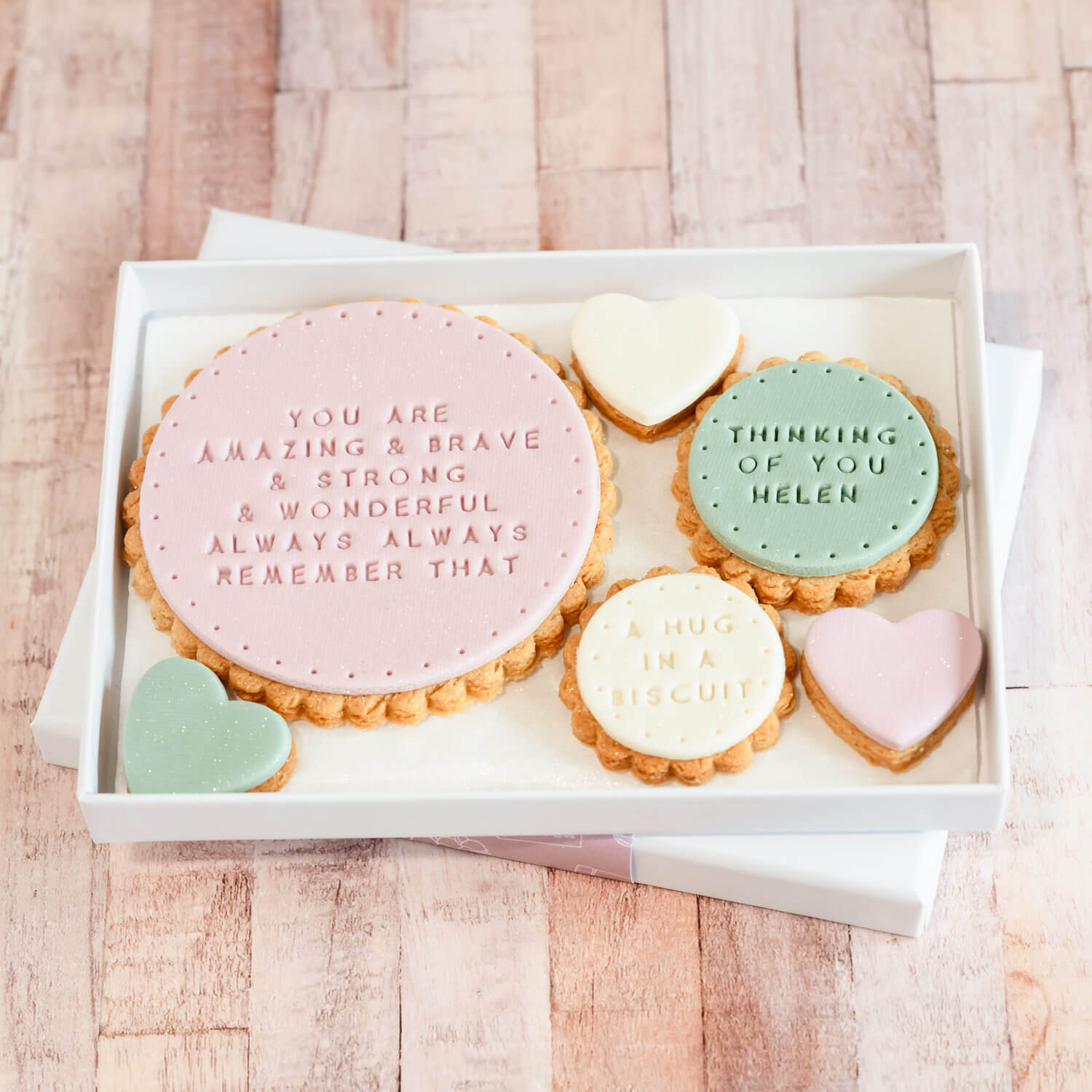 Amazing and Brave six hearts boxed