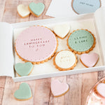 Aniversary biscuit box of six