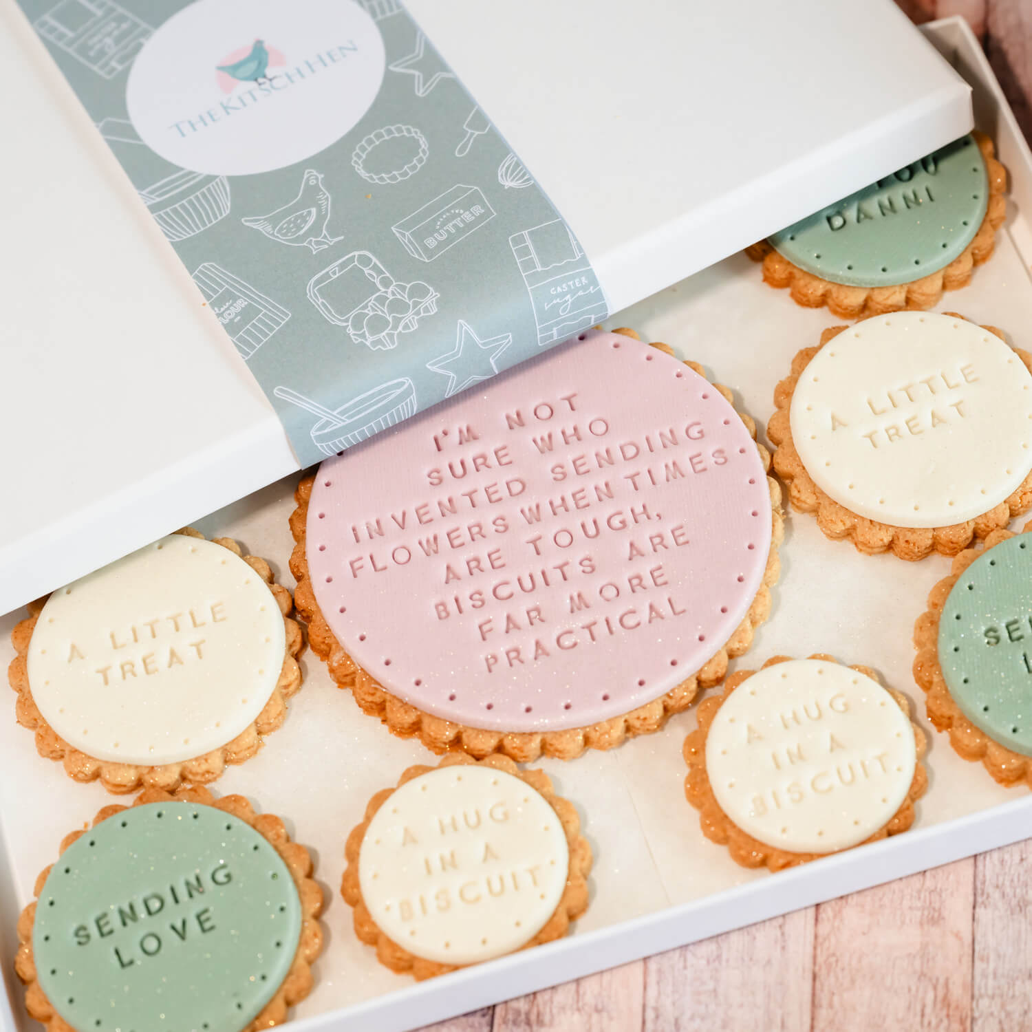 Better than flowers Large biscuit box