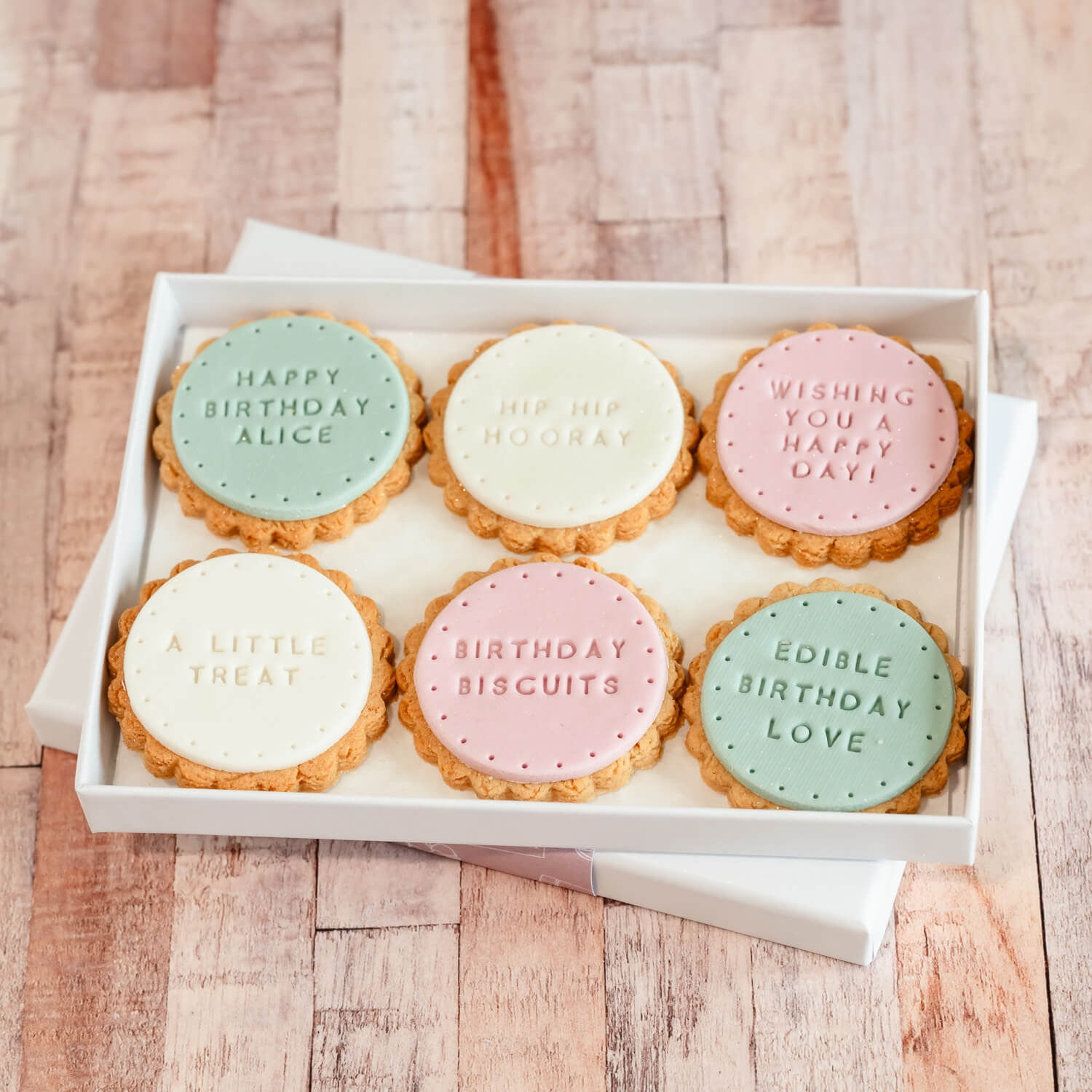 Birthday love six box