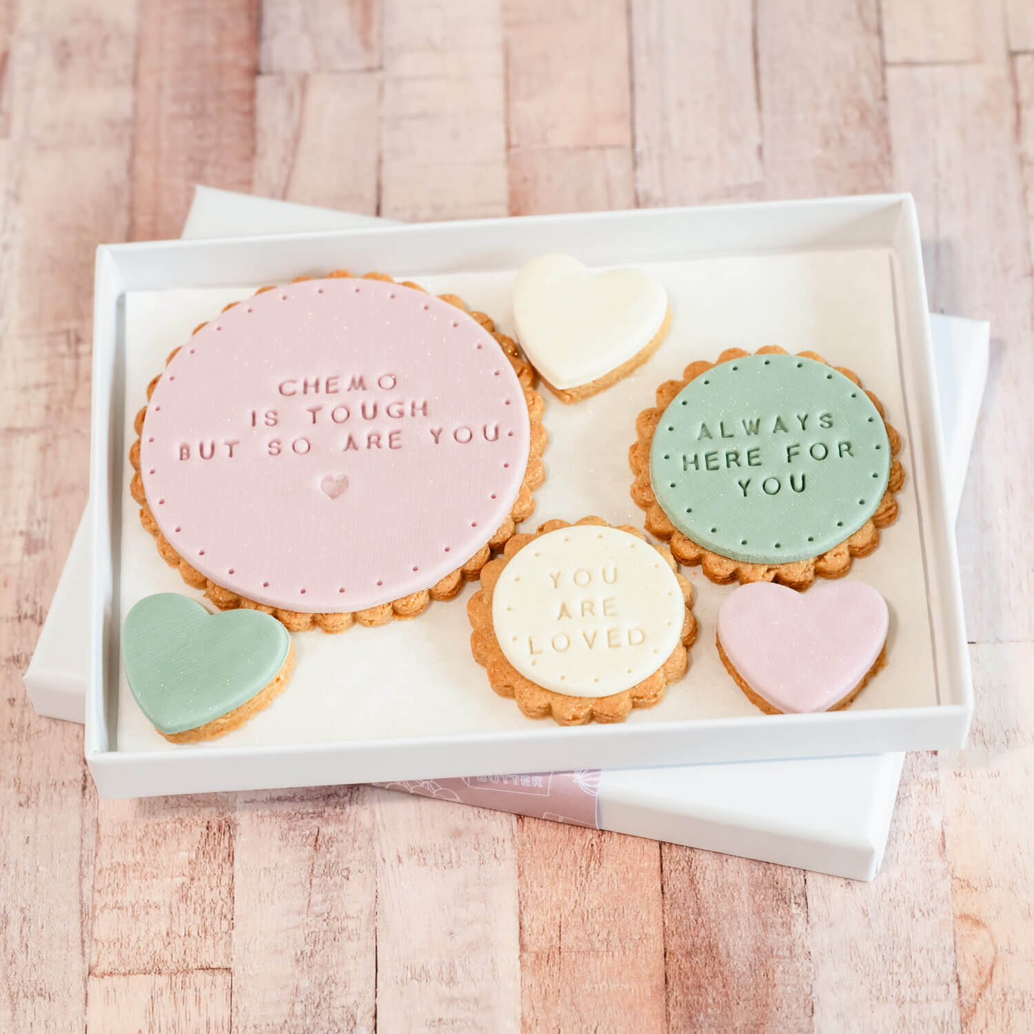 Chemo is tough six hearts