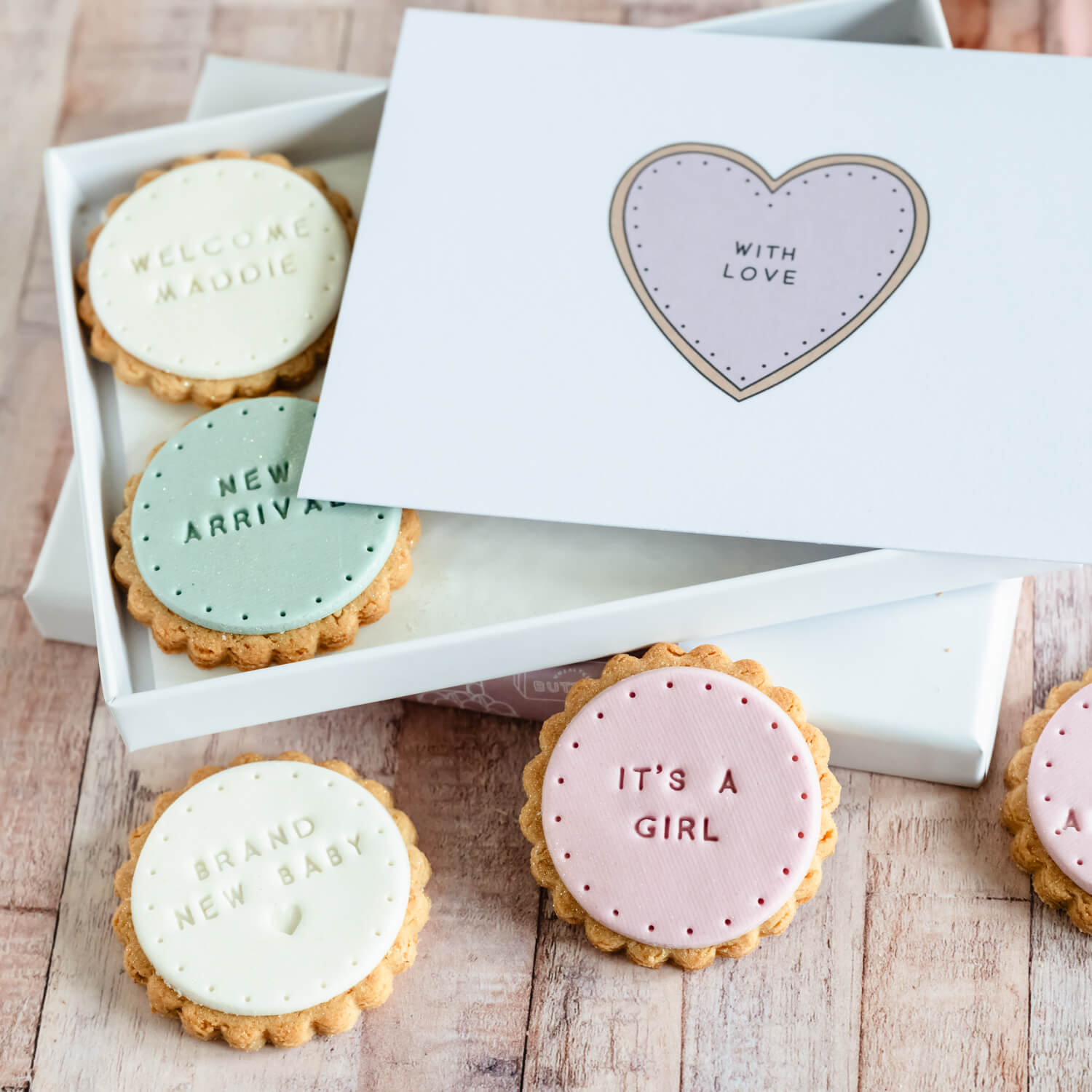 New Baby Girl six box