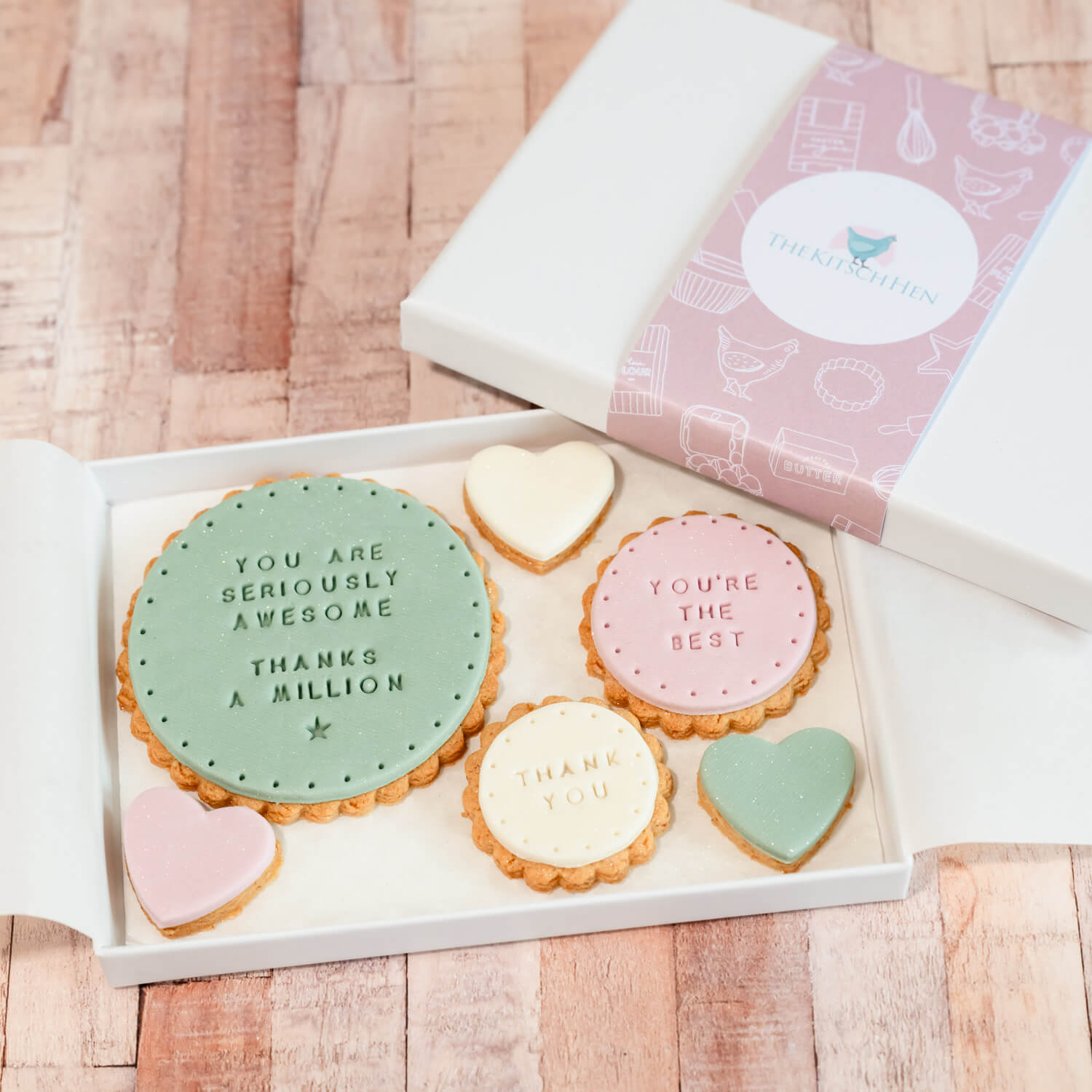 Thanks a million six hearts