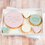 Thinking of you six hearts