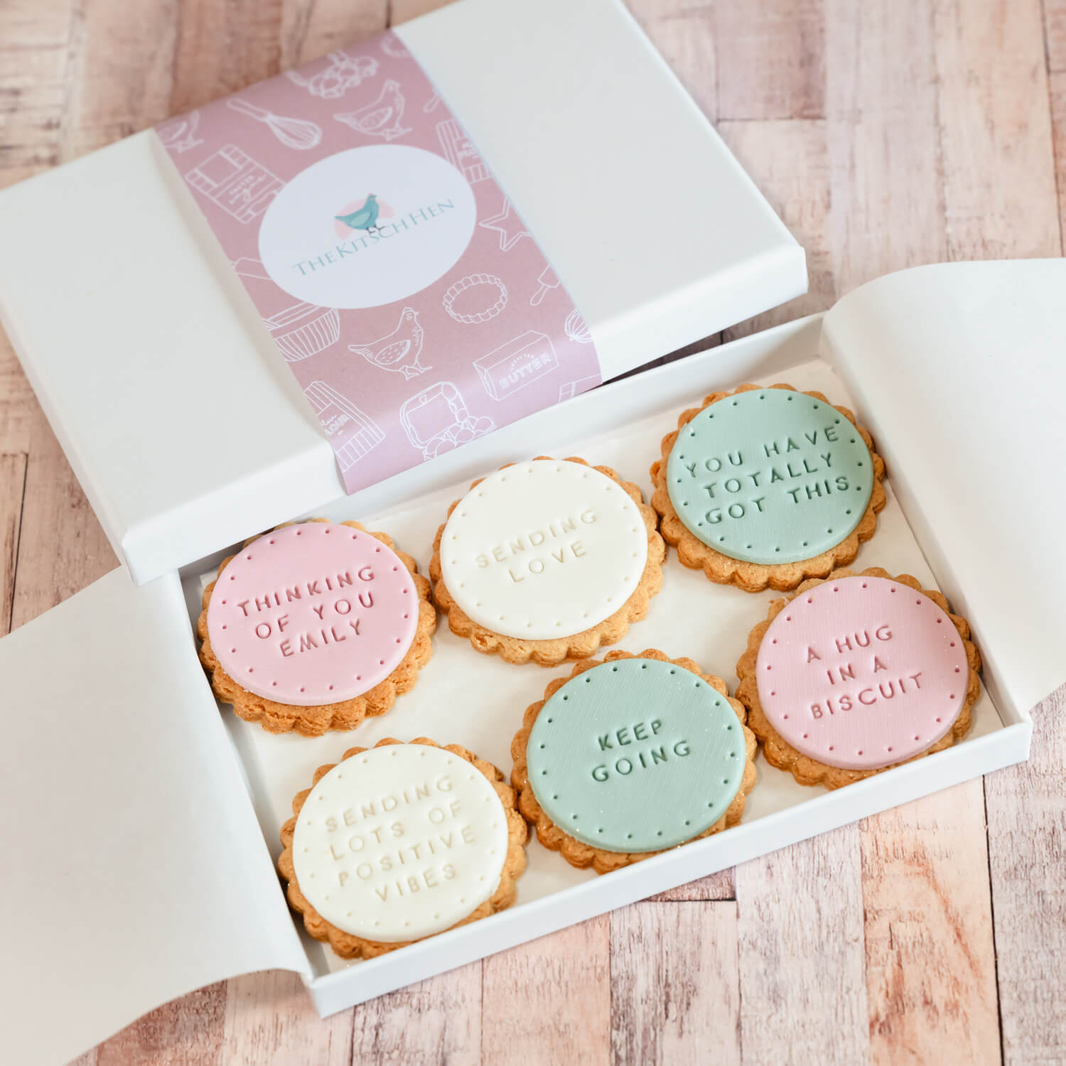 You've got this biscuit box