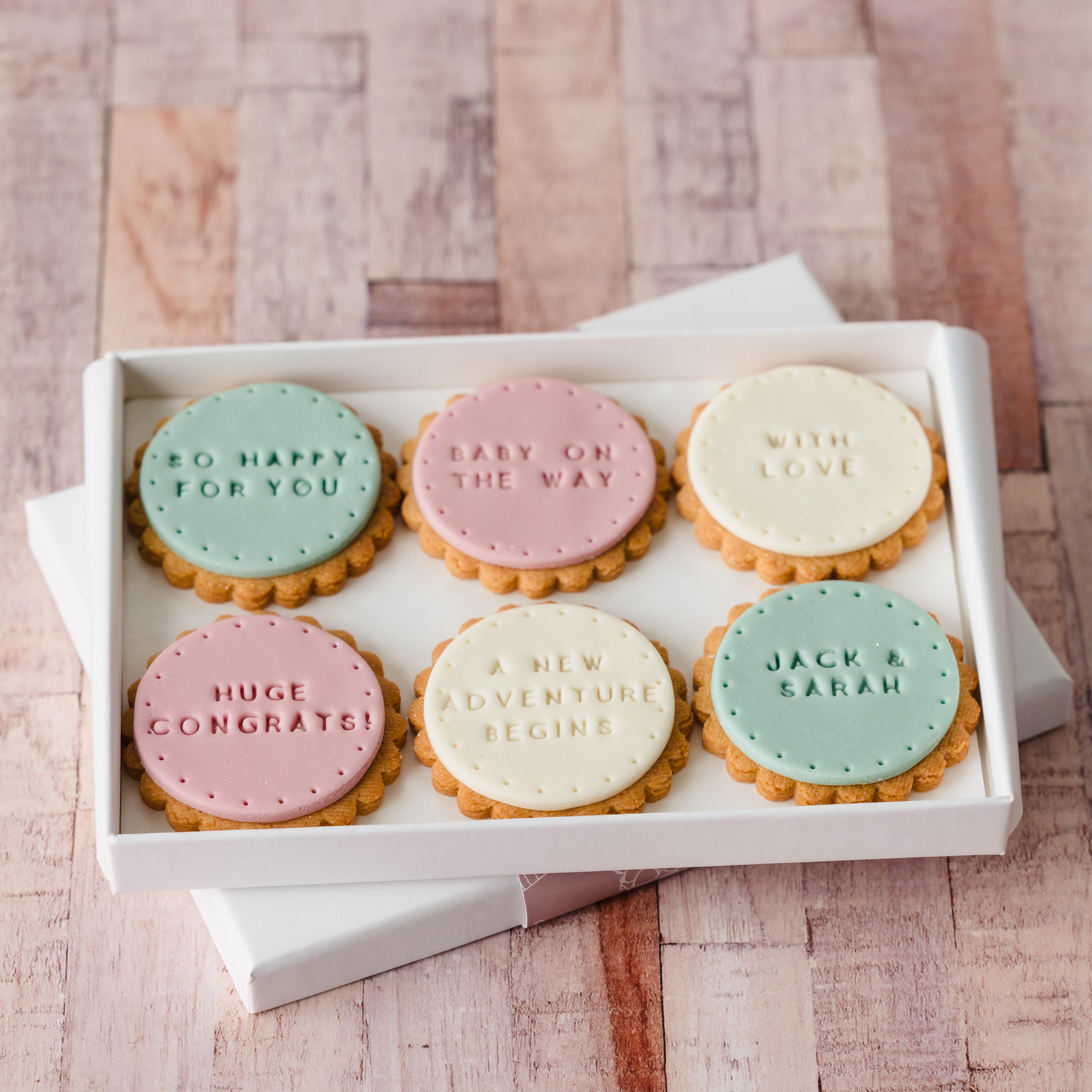 Baby On The Way Biscuit Box