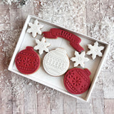 The Box of Baubles Biscuit Set Christmas 2025