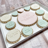 Good Luck At Uni Biscuit Set
