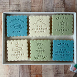 Good Luck at Uni Biscuit Gift Box