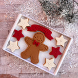 The Happy Christmas Gingerbread Man Biscuit Set 2025