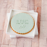 He Believed He Could Biscuit | Marathon Congratulations Gift