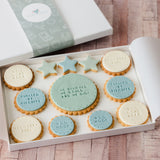 marathon congratulations biscuit gift