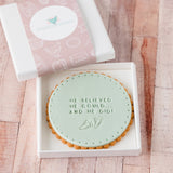 He Believed He Could Biscuit | Marathon Congratulations Gift