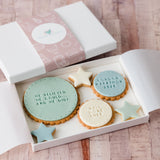 marathon congratulations biscuit gift