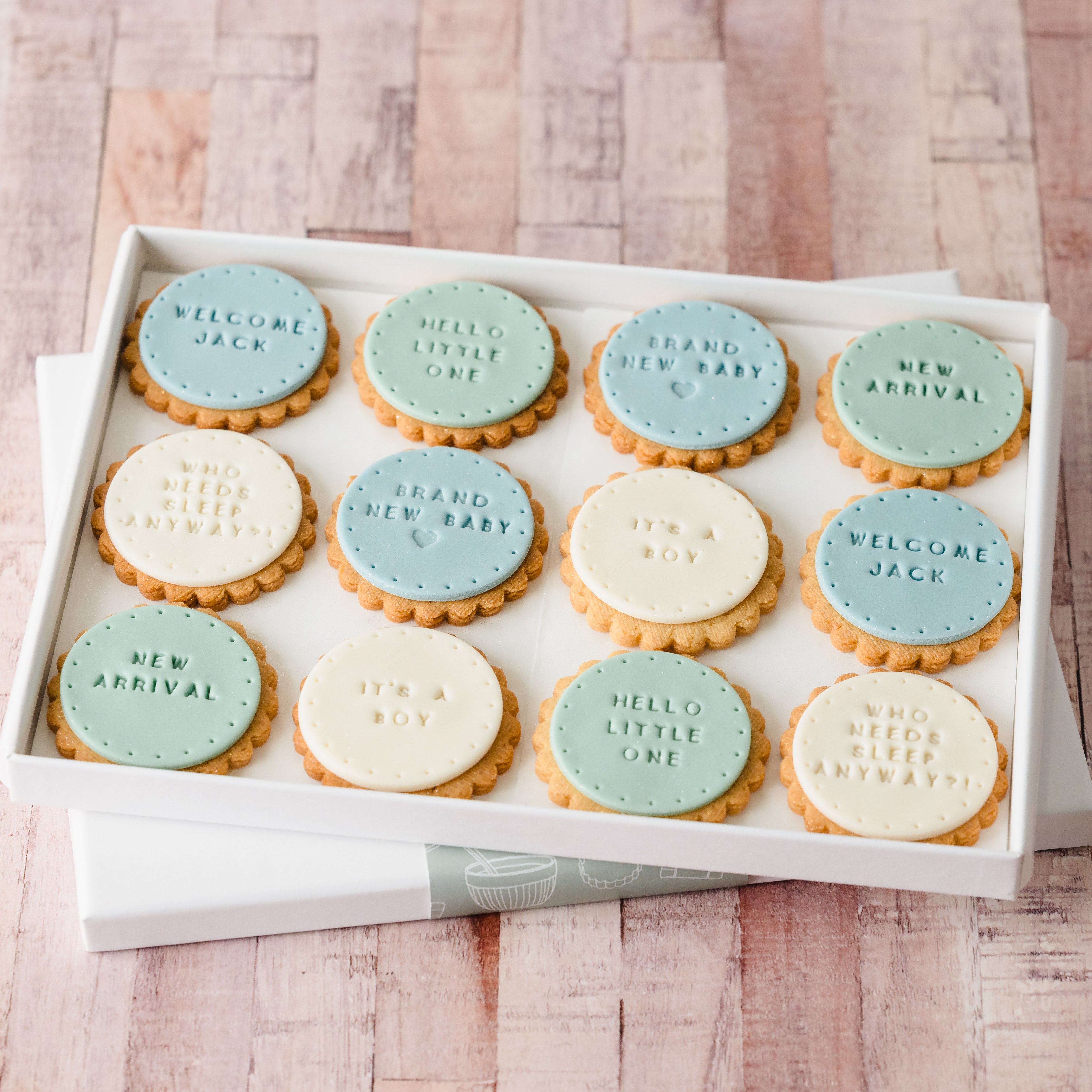 Hello Little One – New Baby Biscuit Box
