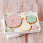 official half marathon runner biscuit gift