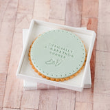 official marathon runner biscuit gift