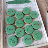 Positive Peas Biscuit Box