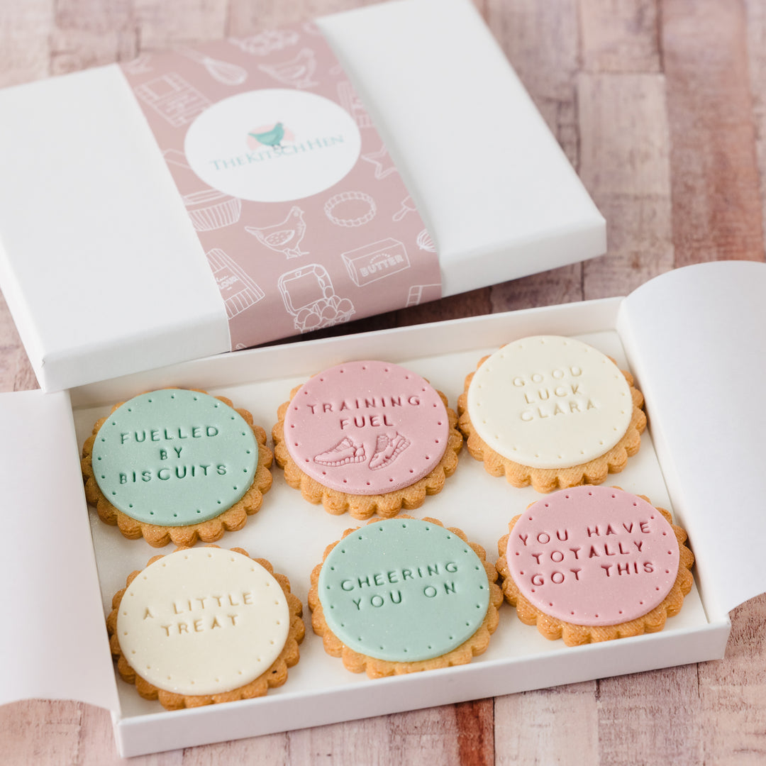 Race Day Good Luck Biscuit Box | Gift for Marathon Runner – The Kitsch Hen
