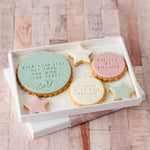 hand iced running motivation biscuit gift