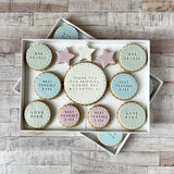 Thank You For Inspiring Me - Teacher Gift Biscuit Box (stars)