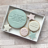 The 'You Smashed It' Marathon Iced Biscuits