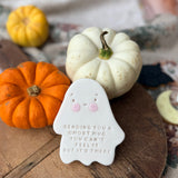 Sending You A Ghost Hug - single iced biscuit