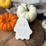 Sending You A Ghost Hug - single iced biscuit